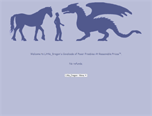 Tablet Screenshot of littledragon.francemi.net